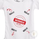 Baby Instructions bodziak z napisami instrukcja