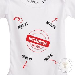 Baby Instructions bodziak z napisami instrukcja