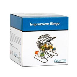 Imprezowe bingo z kieliszkami gra impreza domówka