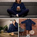 Bluzair Bluza Koc Hoodie Oversize Polska Granatowy