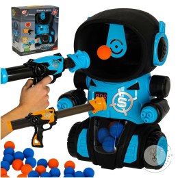 Gra zręcznościowa robot strzelanie do celu gra + 2x pistolet + kulki