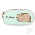 Piórnik szkolny jednokomorowy Pusheen miętowy