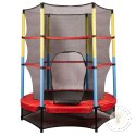 Trampolina do domu ogrodu dla dzieci siatka 140cm 55inch