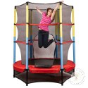 Trampolina do domu ogrodu dla dzieci siatka 140cm 55inch