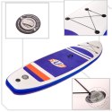 SUP Deska pompowana z akcesoriami Paddleboard 320cm 130kg