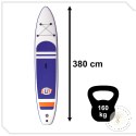 SUP Deska pompowana z akcesoriami Paddleboard 380cm 160kg