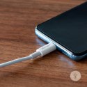 Kabel USB-C dwie końcówki USB-C 65W 3A 1m premium