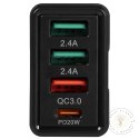 Ładowarka sieciowa wtyczka USB 3.0+PD32W szybkie ładowanie