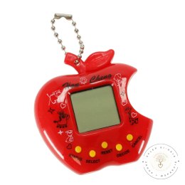 Tamagotchi gra elektroniczna dla dzieci jabłko czerwony