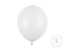 Balony Strong Pastel Pure biały 30cm 100 sztuk