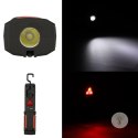 Lampa warsztatowa latarka 3w1 5 trybów USB magnes hak akumulator 1200 mAh 200 lm KAFUWELL