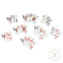 MUDUKO Trefl karty do gry Poker 100% plastik 55szt.