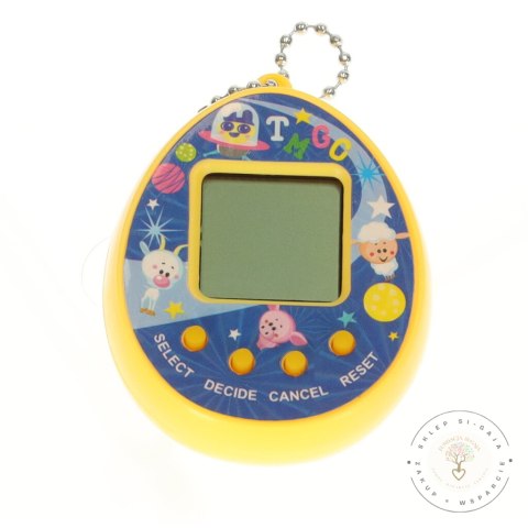 Tamagotchi gra elektroniczna dla dzieci jajko żółty