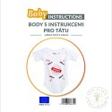 Baby Instructions - Body z instrukcją dla Taty (CZ)