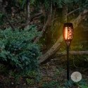 Lampy solarne ogrodowe pochodnie 12LED 4szt.