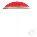 Parasol ogrodowy plażowy regulowany 150cm łamany arbuz