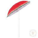 Parasol ogrodowy plażowy regulowany 150cm łamany arbuz