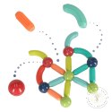 Klocki magnetyczne magnetic sticks duże patyczki dla małych dzieci 25 elementów