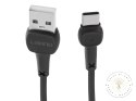 L-BRNO Kabel USB - USB typ-C szybkie ładowanie NB132 czarny