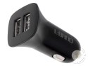 Ładowarka samochodowa szybka 2.1A 2x USB + kabel Lightning L-brno