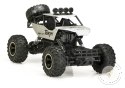 Samochód zdalnie sterowany na pilota RC Rock Crawler 1:12 4WD METAL srebrny