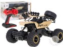 Samochód zdalnie sterowany na pilota RC Rock Crawler 1:12 4WD METAL złoty