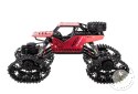 Samochód zdalnie sterowany na pilota RC Rock Crawler 4x4 LHC012 auto 2w1 czerwony