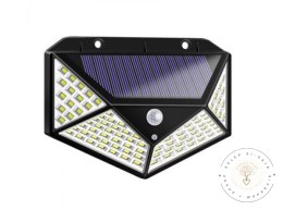 Lampa solarna z czujnikiem ruchu halogen 100LED