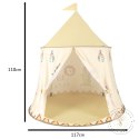 Domek składany baza namiot do zabawy TiPi Wigwam 110cm