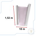 Folia rolka lustrzana lustro chrom srebrna 1,52x18m