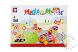 Klocki magnetyczne MAGICAL MAGNET MINI 68SZT 3+