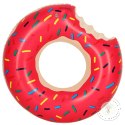 Kółko do pływania koło dmuchane Donut różowe 50cm max 20kg 3-6lat