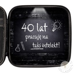 Zestaw Prezentowy na 40 urodziny Geniusza - prezent dla mądrego 40 latka