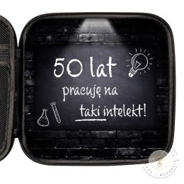 Zestaw Prezentowy na 50 urodziny Geniusza - prezent dla mądrego 50 latka