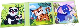 MAGNETYCZNE PUZZLE ZWIERZĄTKA KSIĄZECZKA ZOO JHTOY-266