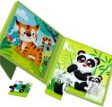 MAGNETYCZNE PUZZLE ZWIERZĄTKA KSIĄZECZKA ZOO JHTOY-266