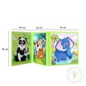 MAGNETYCZNE PUZZLE ZWIERZĄTKA KSIĄZECZKA ZOO JHTOY-266