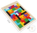 PUZZLE DREWNIANE TETRIS JHTOY-612