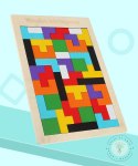 PUZZLE DREWNIANE TETRIS JHTOY-612