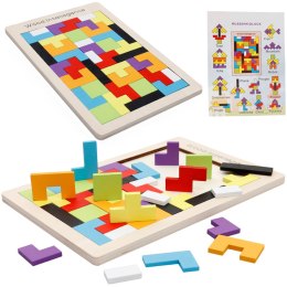 PUZZLE DREWNIANE TETRIS ZKB-815