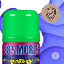 SERPENTYNA KONFETTI W SPRAYU NEON NA URODZINY IMPREZĘ ZIELONY 250 ML