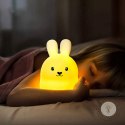 LAMPKA NOCNA DLA DZIECI KOLOROWA SILIKON LED KRÓLIK