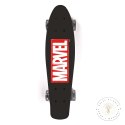 DESKOROLKA FISZKA MARVEL BLACK RED