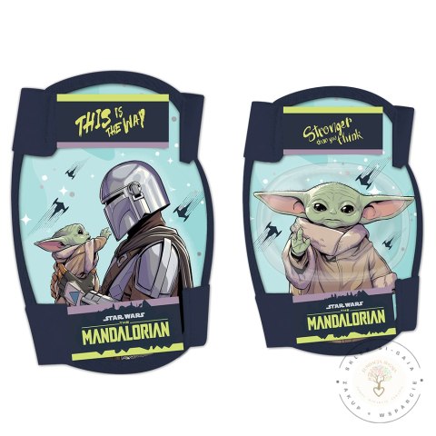 OCHRANIACZE ROWEROWE - KOLANA I ŁOKCIE - STAR WARS MANDALORIAN