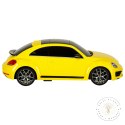 Samochód zdalnie sterowany Rastar 78000 Volkswagen Beetle 1:14 żółty