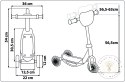 HULAJNOGA 3-KOŁOWA BABY CARS