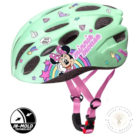 KASK ROWEROWY IN-MOLD MINNIE MINT