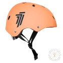 KASK SPORTOWY 7-BRAND BLACK ORANGE