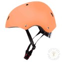 KASK SPORTOWY 7-BRAND BLACK ORANGE