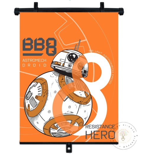 ROLETA PRZECIWSŁONECZNA 1SZT 36*45CM STAR WARS BB8